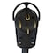 Ac Works Adapter Cord, SOOW, L14-30R, 14-50P, 10 ft., Black S1450L1430-010 - alternate 3